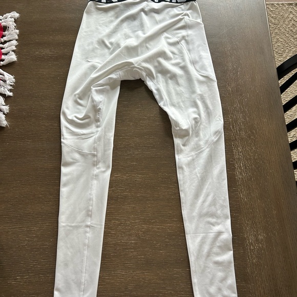 Men’s Medium Under Armour Coldgear White Leggings - Picture 2 of 5